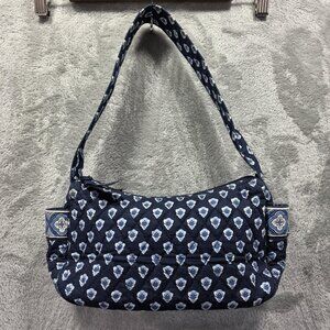 Vera Bradley Shoulder Bag Womens Small Quilted Purse Floral Print Handbag Tote